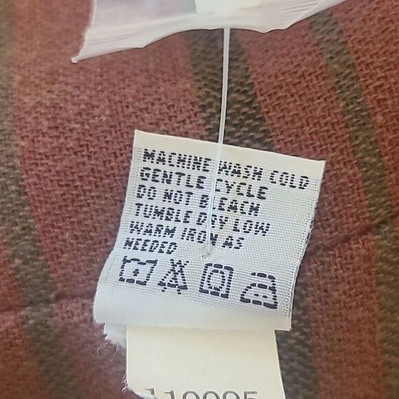 Vintage Territory Ahead Canvas Chore Coat Aztec Blanket Lined  Men's Size XXL - Picture 14 of 14